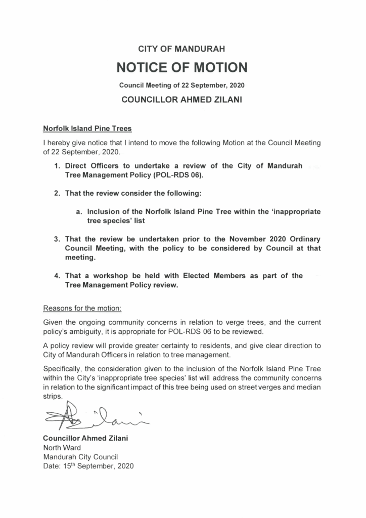 Council-Meeting-Agenda-Sept-22-Notice-of-Motion-Norfolk-Island-Pine-Trees-1.png